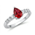 Ruby Flame Ring