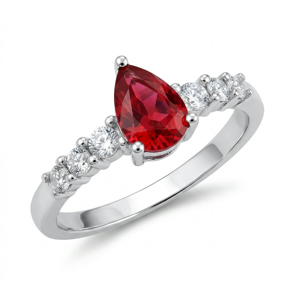 Ruby Flame Ring