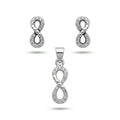 Infinity Sparkle Half Set