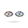 Rainbow Eye Studs