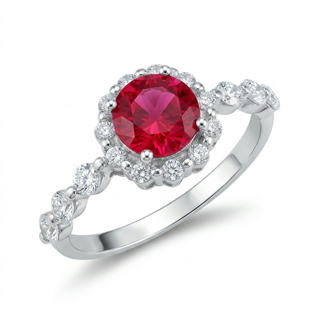 Ruby Radiance Ring