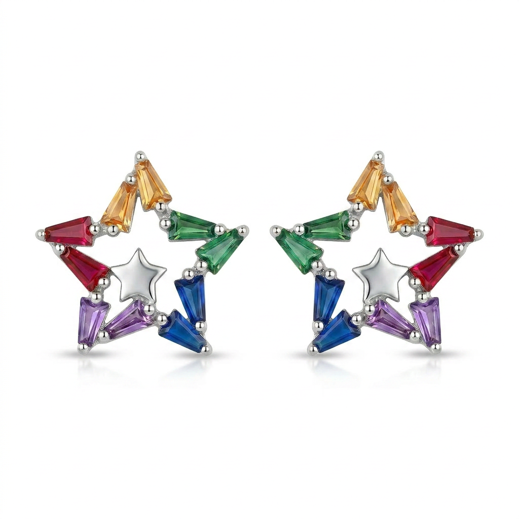 Prism Star Earrings
