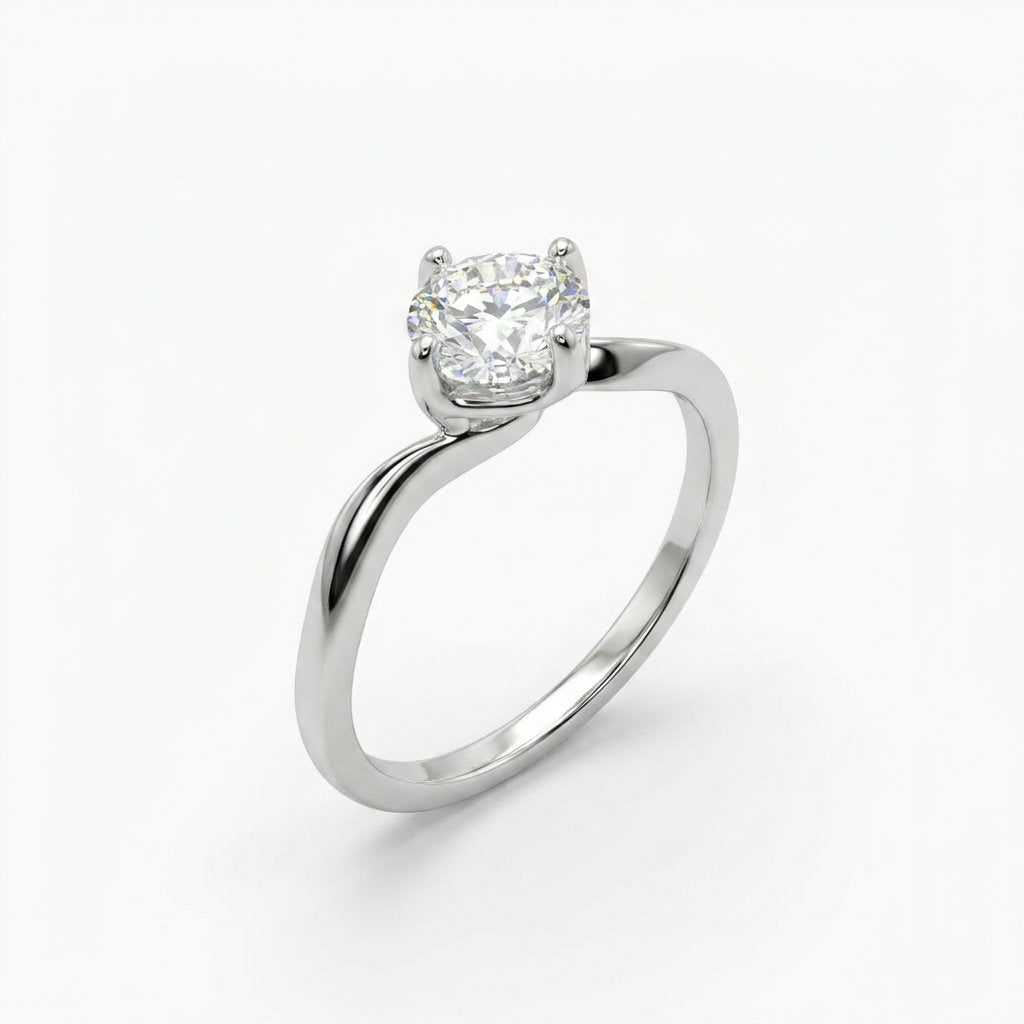 Solitaire Grace Ring