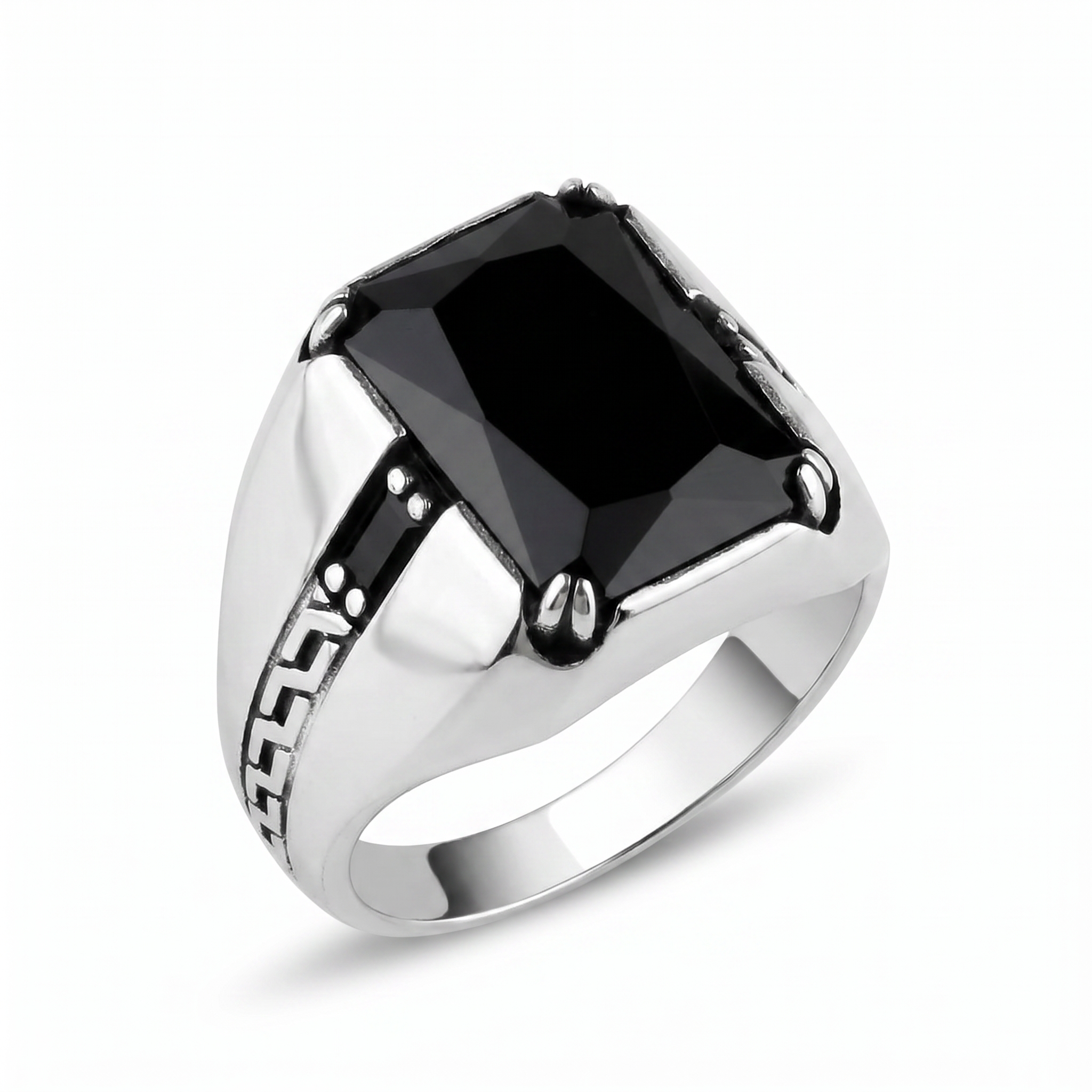 Obsidian Prestige Ring
