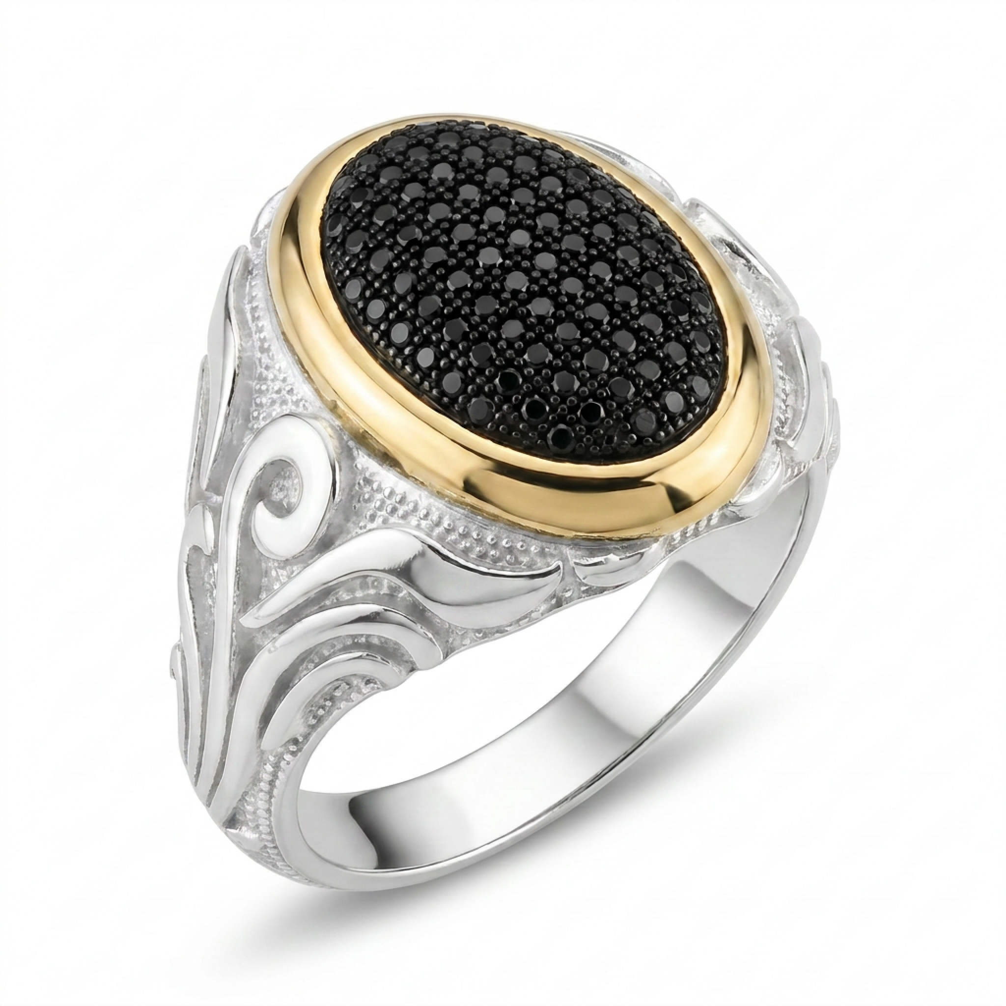 Obsidian Prestige Ring