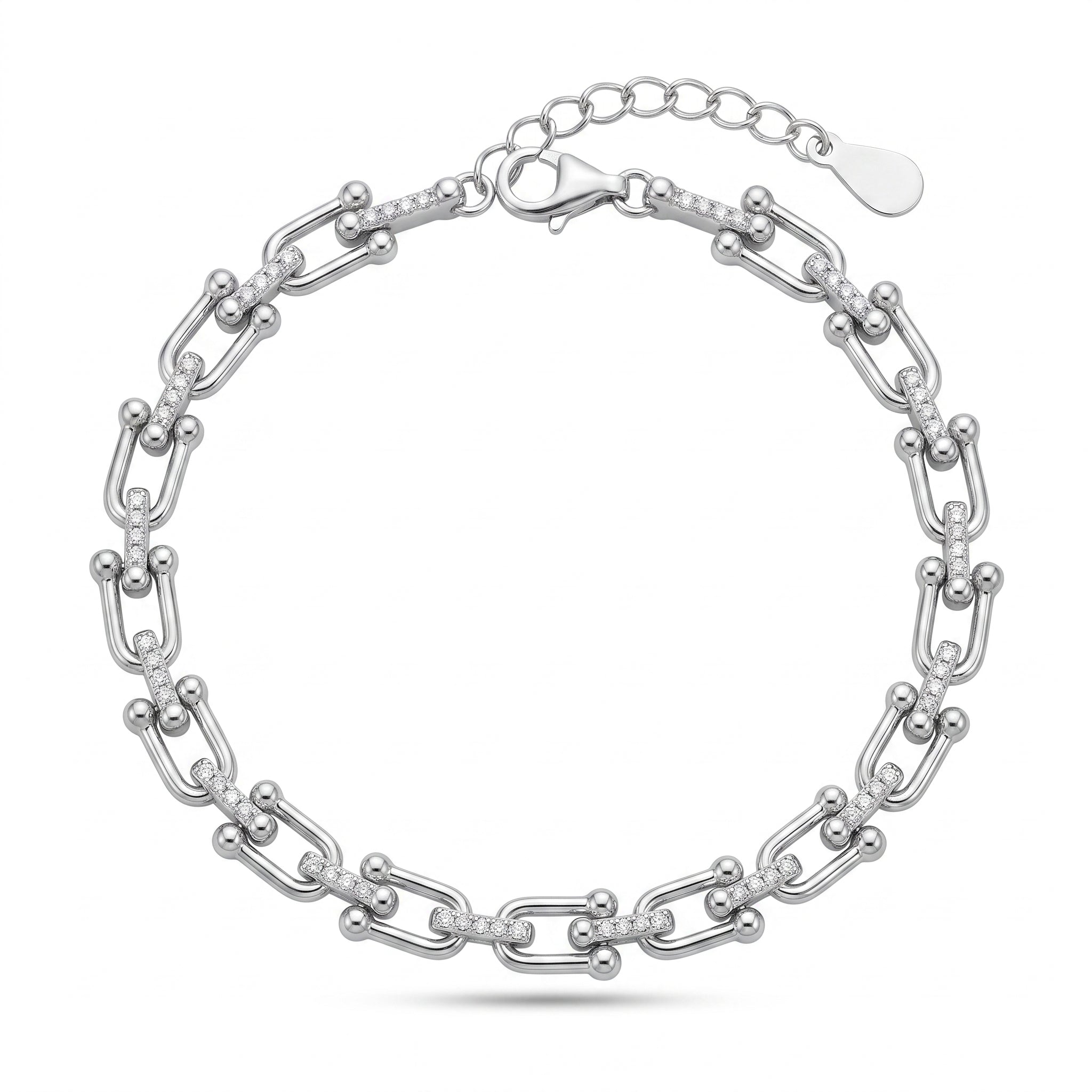 Sterling Link Bracelet
