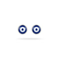 Classic Evil Eye Stud Earrings