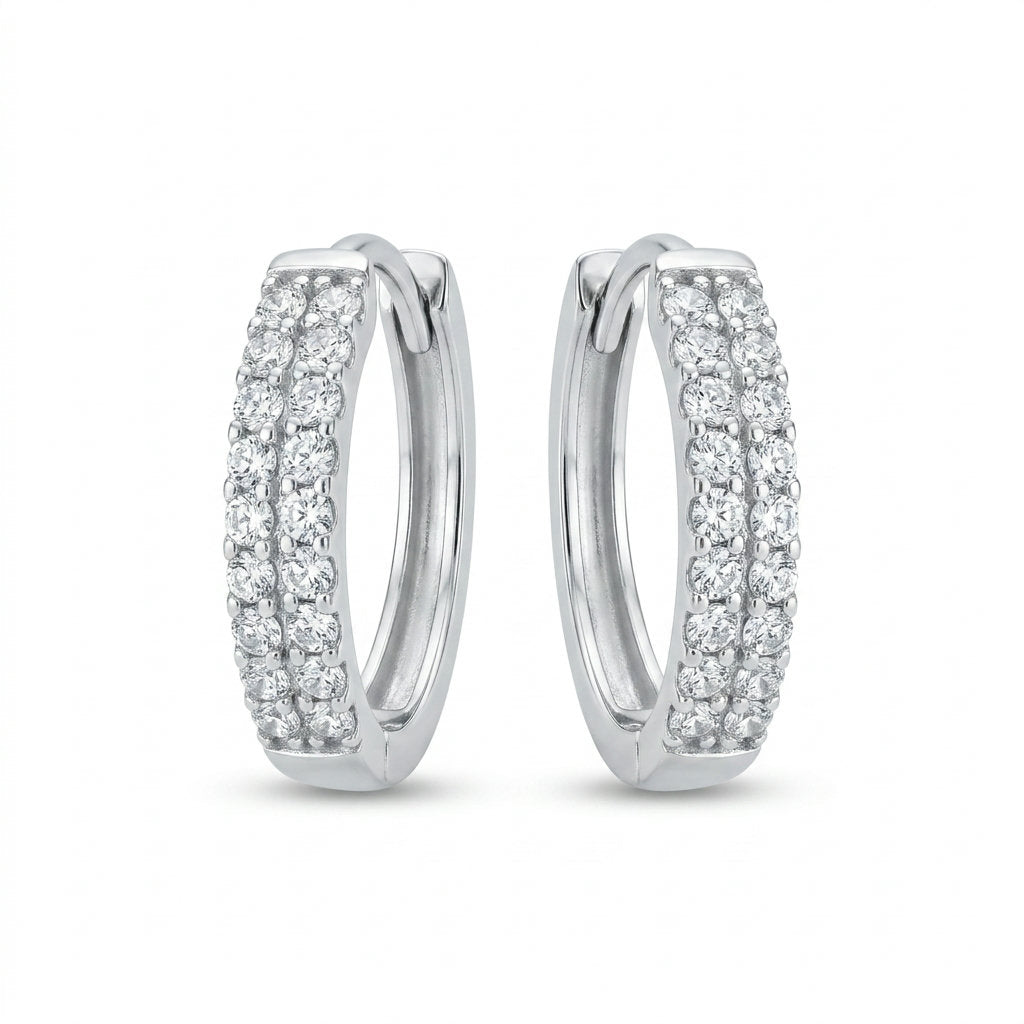 Radiance Hoop Earrings