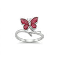 Rose Papillon Ring