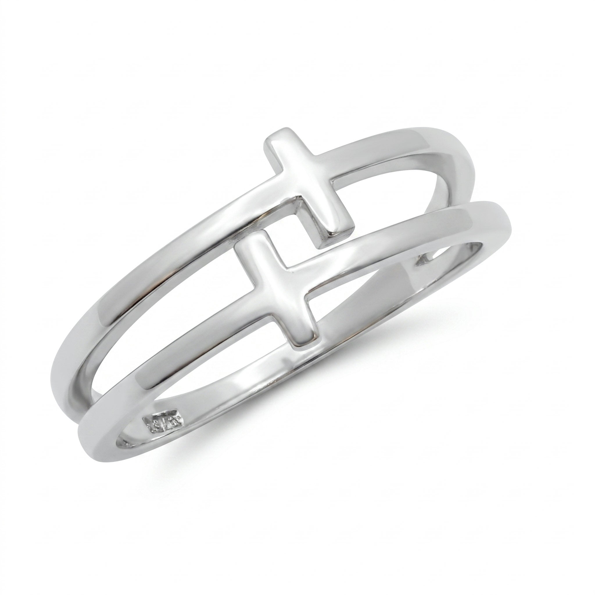 Double T Luxe Ring