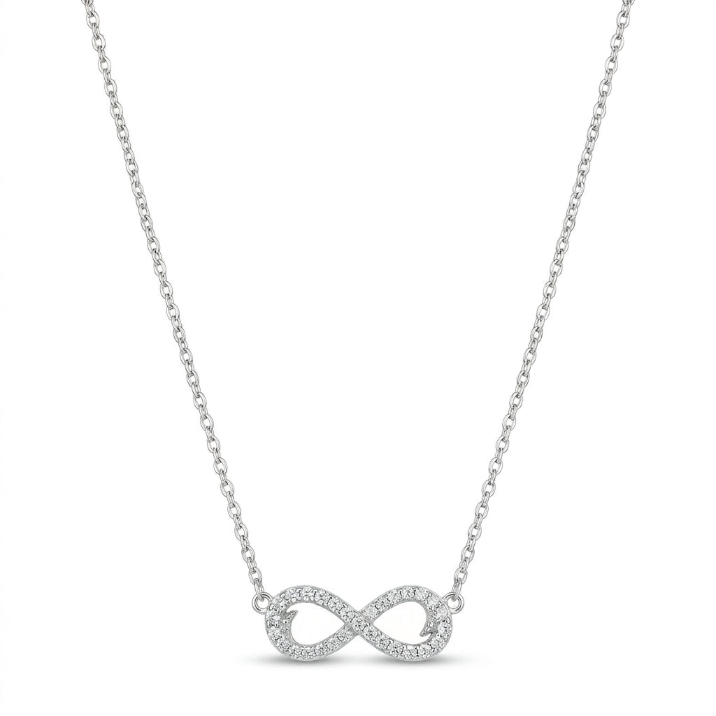 Infinity Spark Necklace