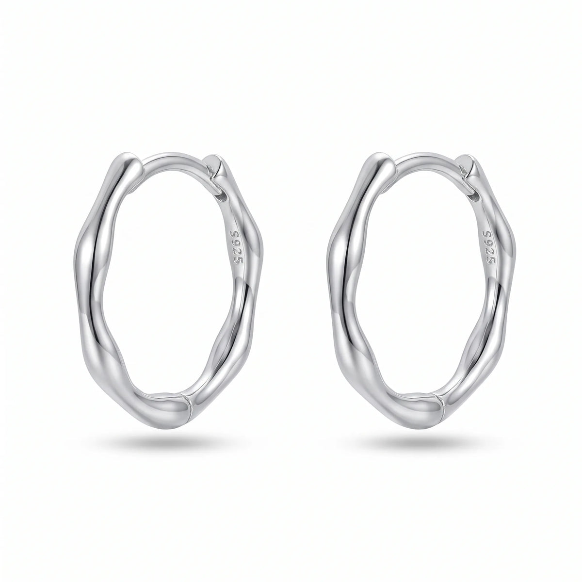 Serena Sculpted Hoops