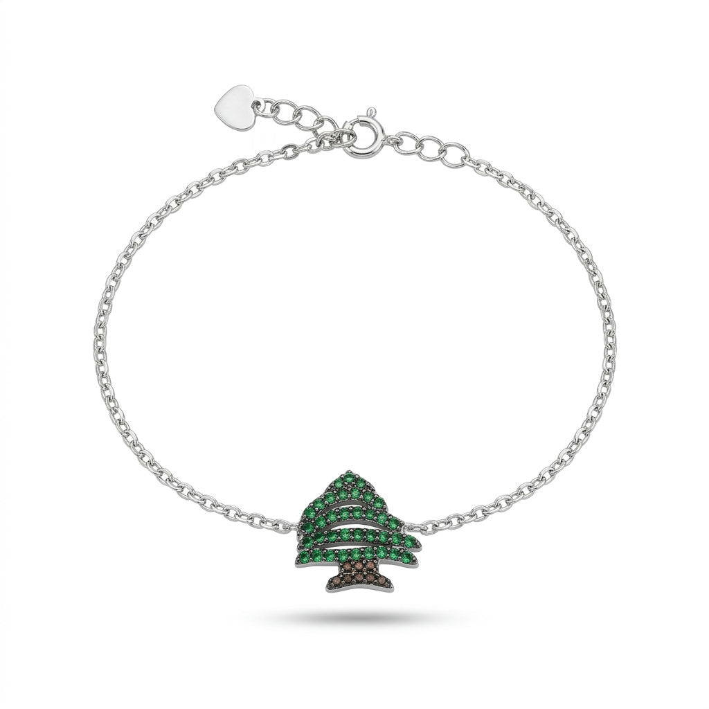 Lebanese Cedar "Green" Bracelet