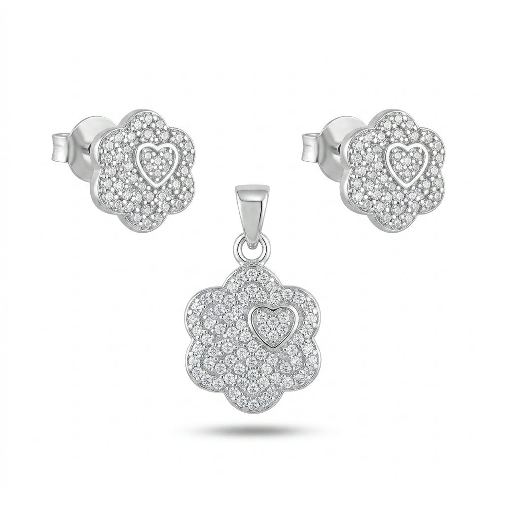 Blooming Heart Half Set