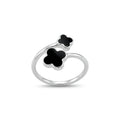Twin Clover Ring