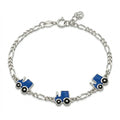 Blue Train Bracelet