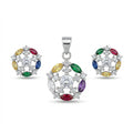 Rainbow Blossom Half Set