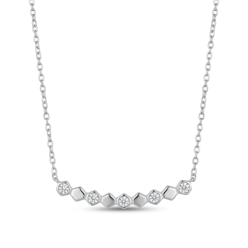 Celeste Diamond Link Necklace