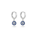 Mini Evil Eye Hoops