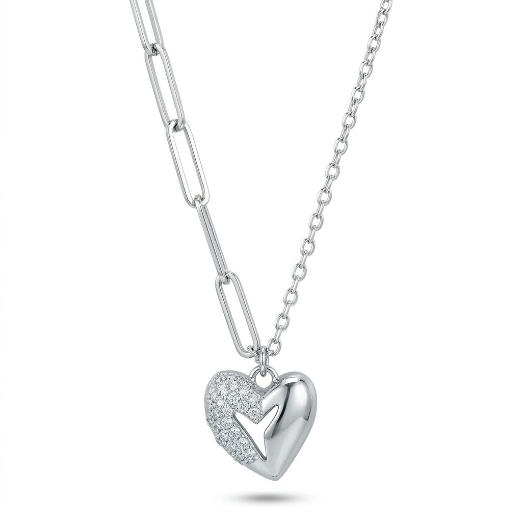 Linked Heart Necklace