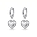 Classic Heart Drop Earrings