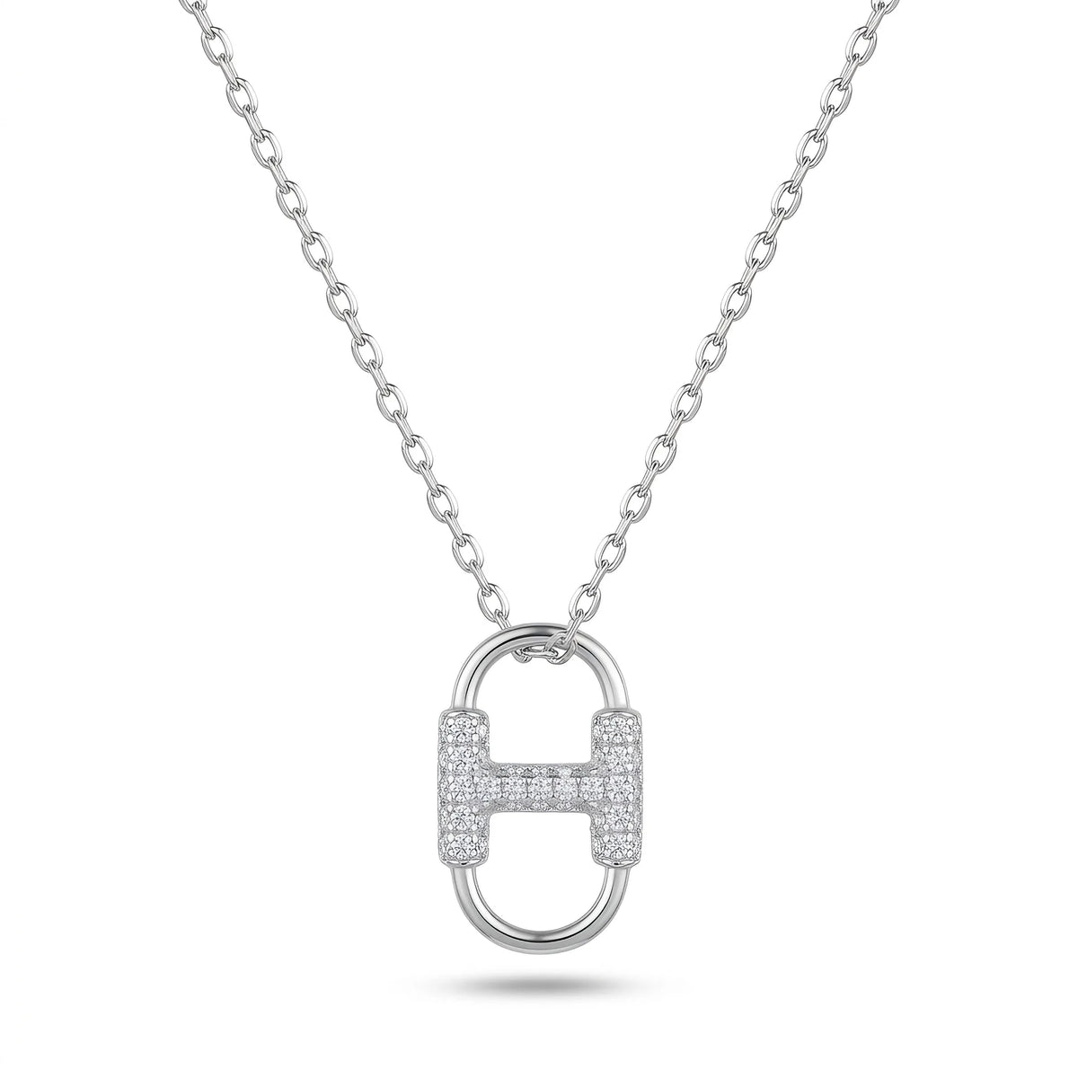 H-Link Lock Necklace
