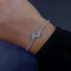 Snake Tennis Bracelet