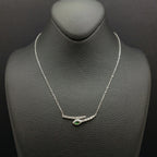 Emerald Twist Necklace