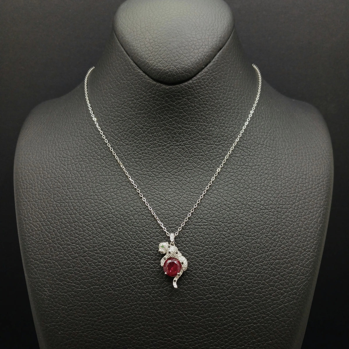 Crimson Panther Necklace