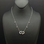 Celeste Toggle Link Necklace