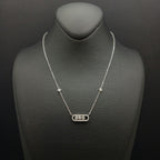 Aurelia Trio Bar Necklace