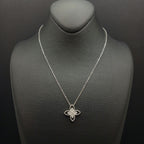 Luna Clover Cross Necklace