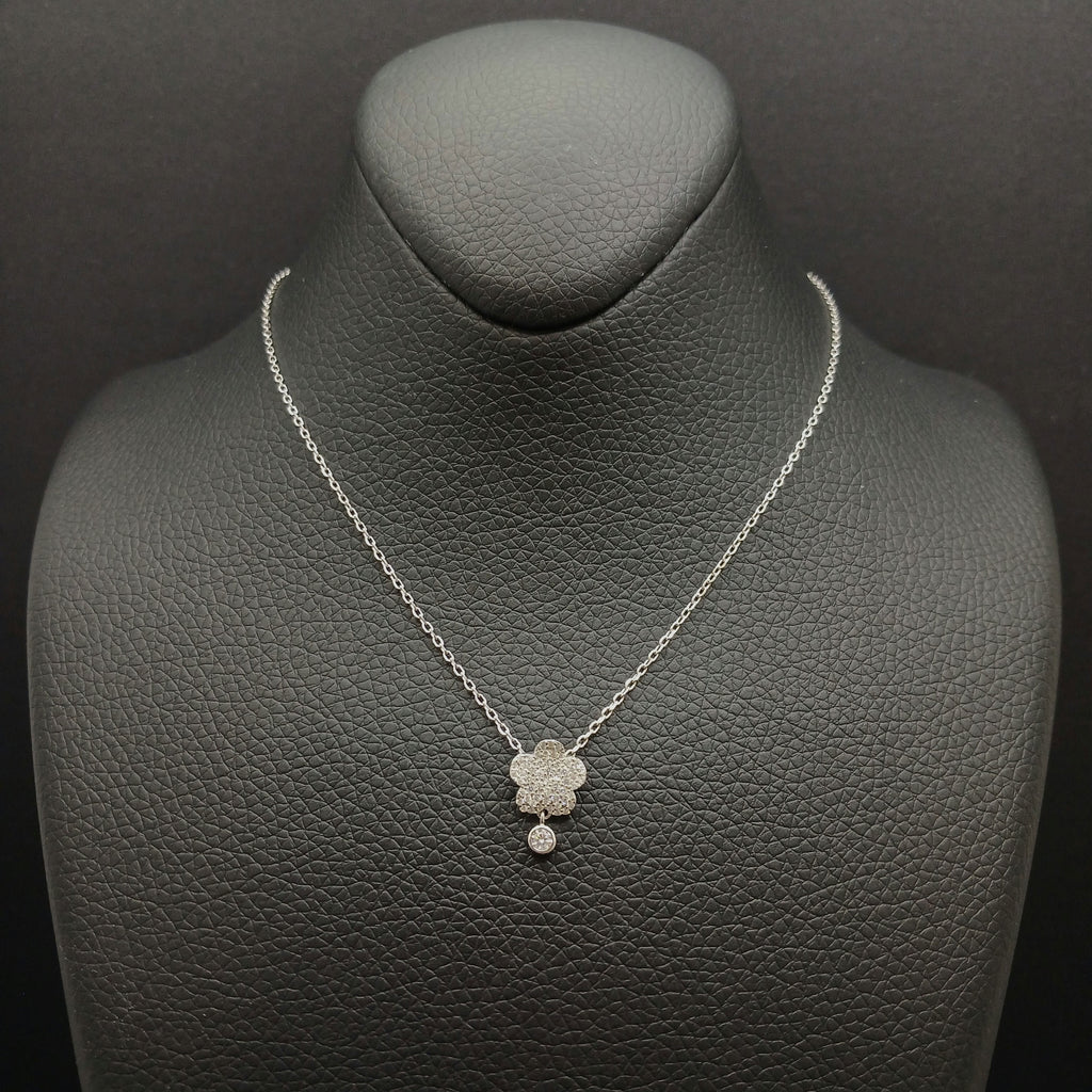 Clover Drop Necklace