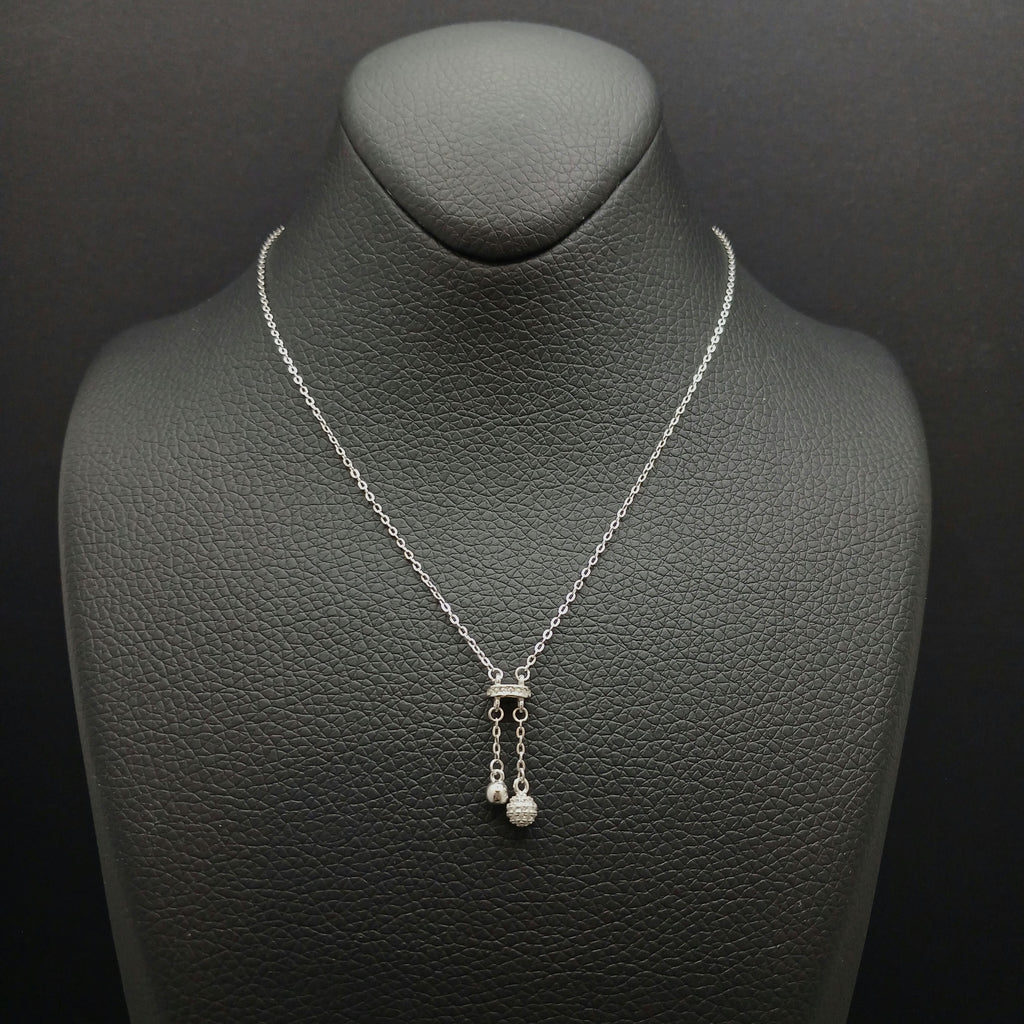 Celeste Double Drop Necklace