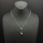 Celeste Double Drop Necklace
