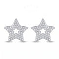 Celestial Pavé Star Studs