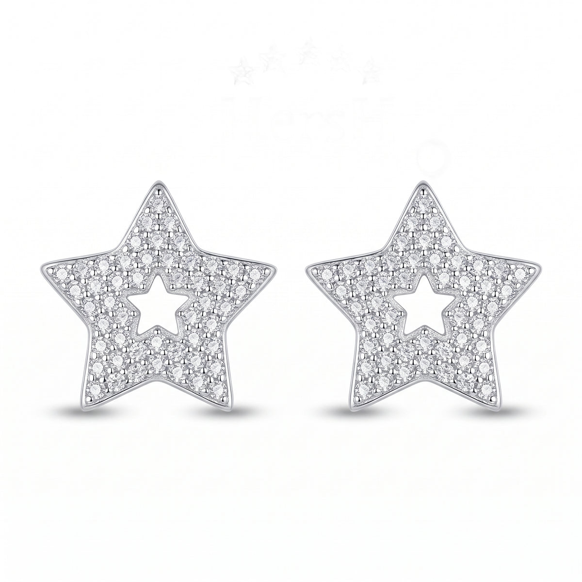 Celestial Pavé Star Studs