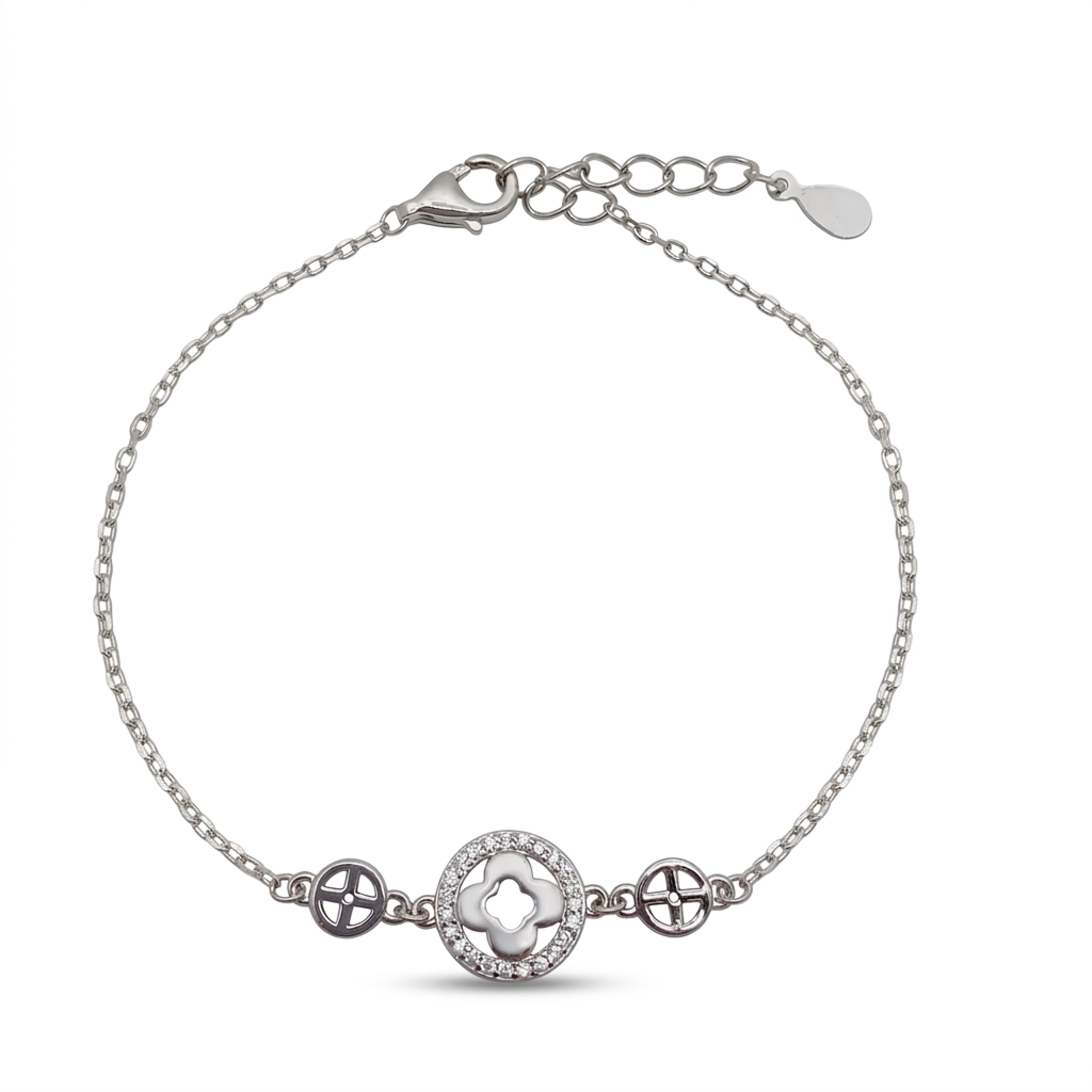 Clover Halo Bracelet