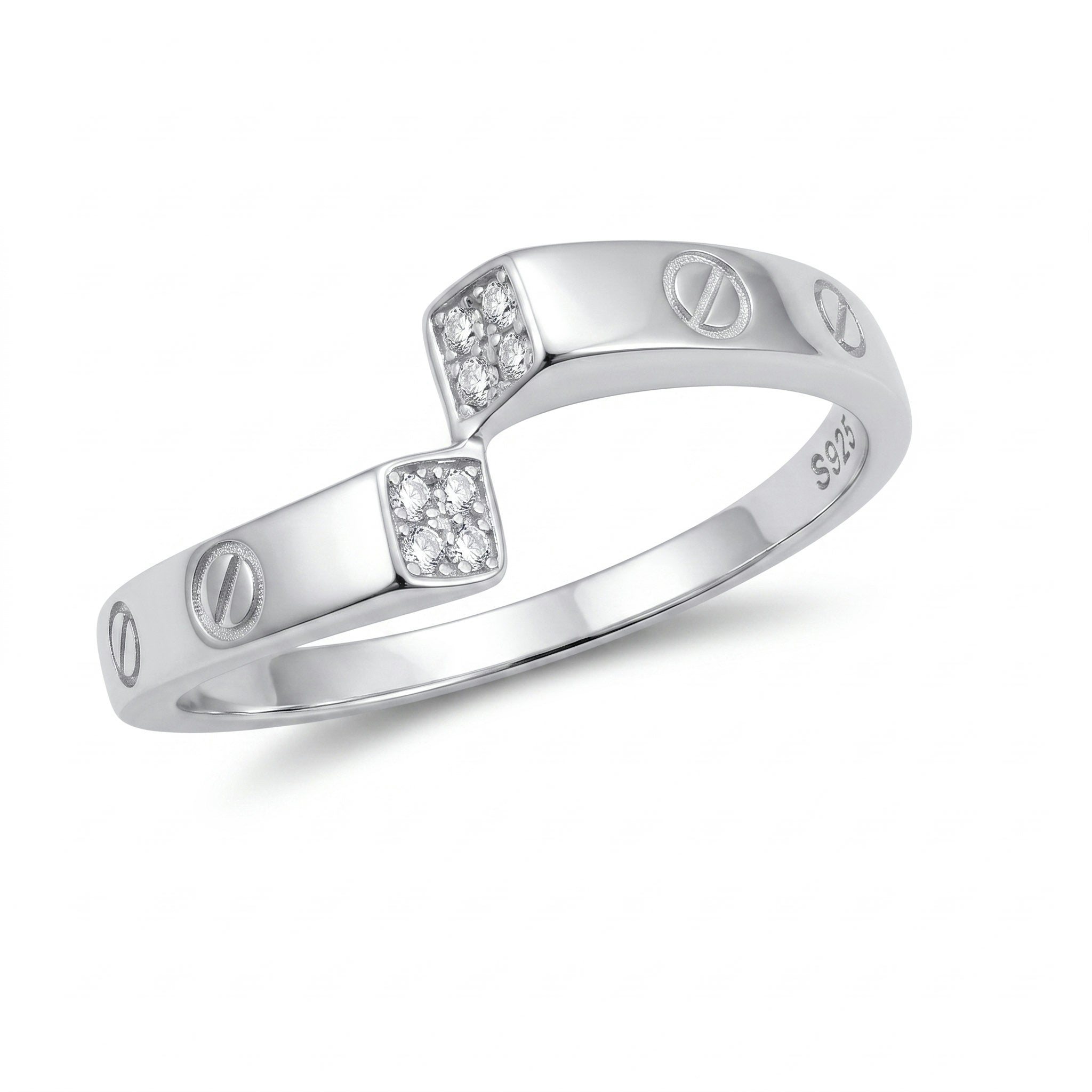 Infinity Screw Ring