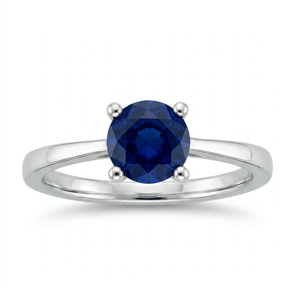 Royal Sapphire Solitaire