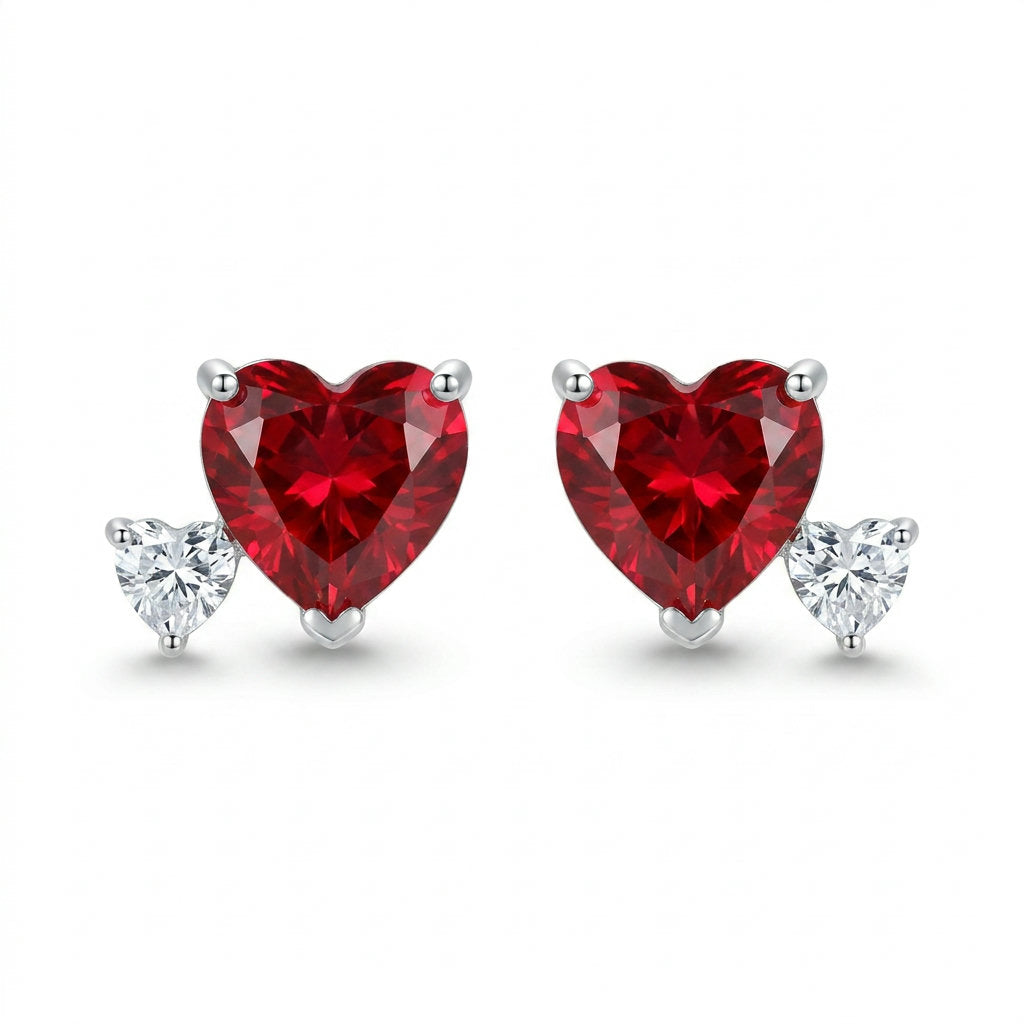 Amour Ruby Earrings