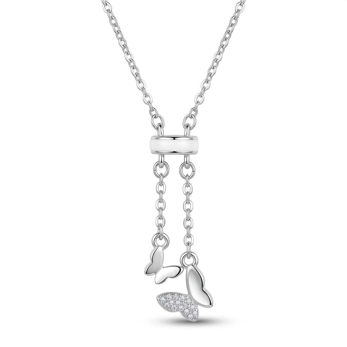 Butterfly Duo Necklace