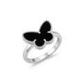 Midnight Butterfly Ring