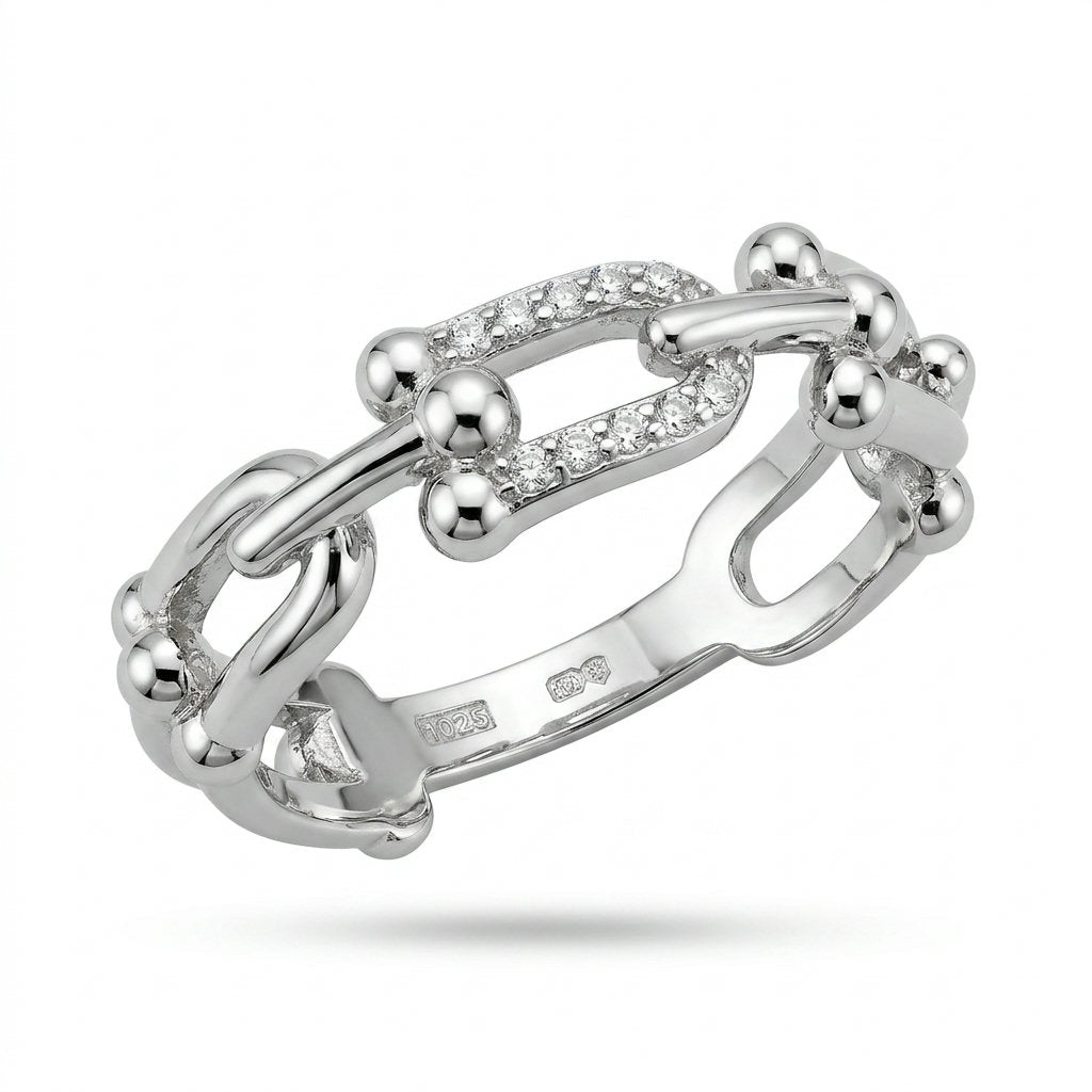 Interlock Elegance Ring