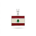Lebanese Flag Pendant