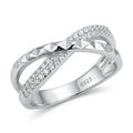 Crisscross Elegance Ring