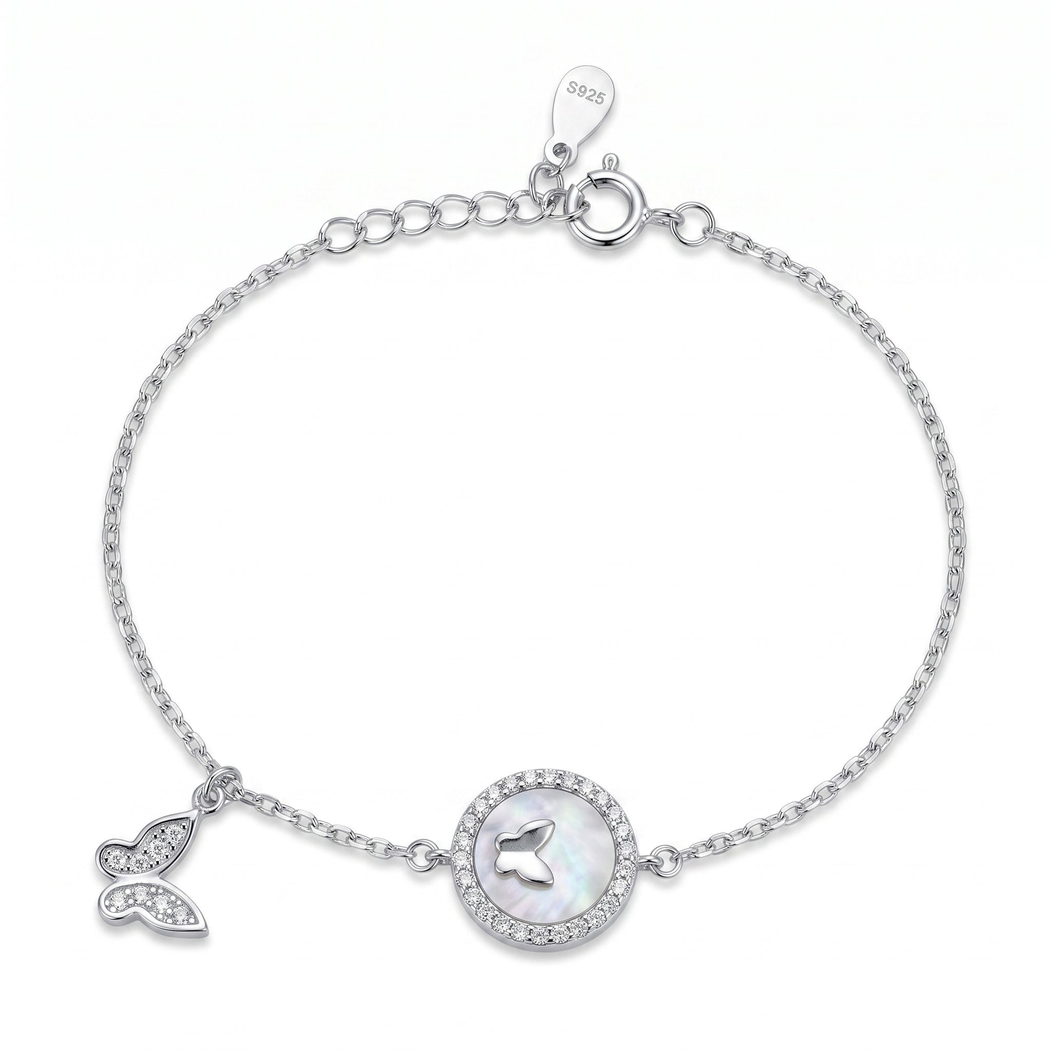 Butterfly Halo Bracelet