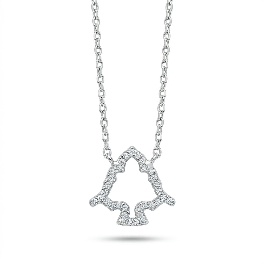 Lebanese Cedar "White" Necklace