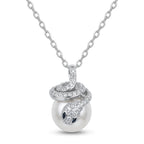 Serpent Pearl Necklace
