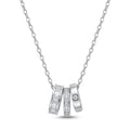 Trinity Ring Necklace
